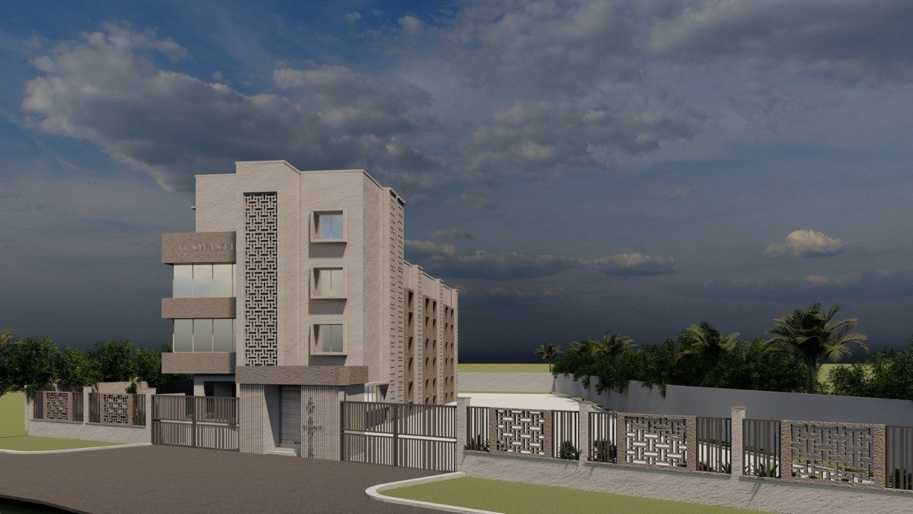 Swastik Resort Side Perspective Layout